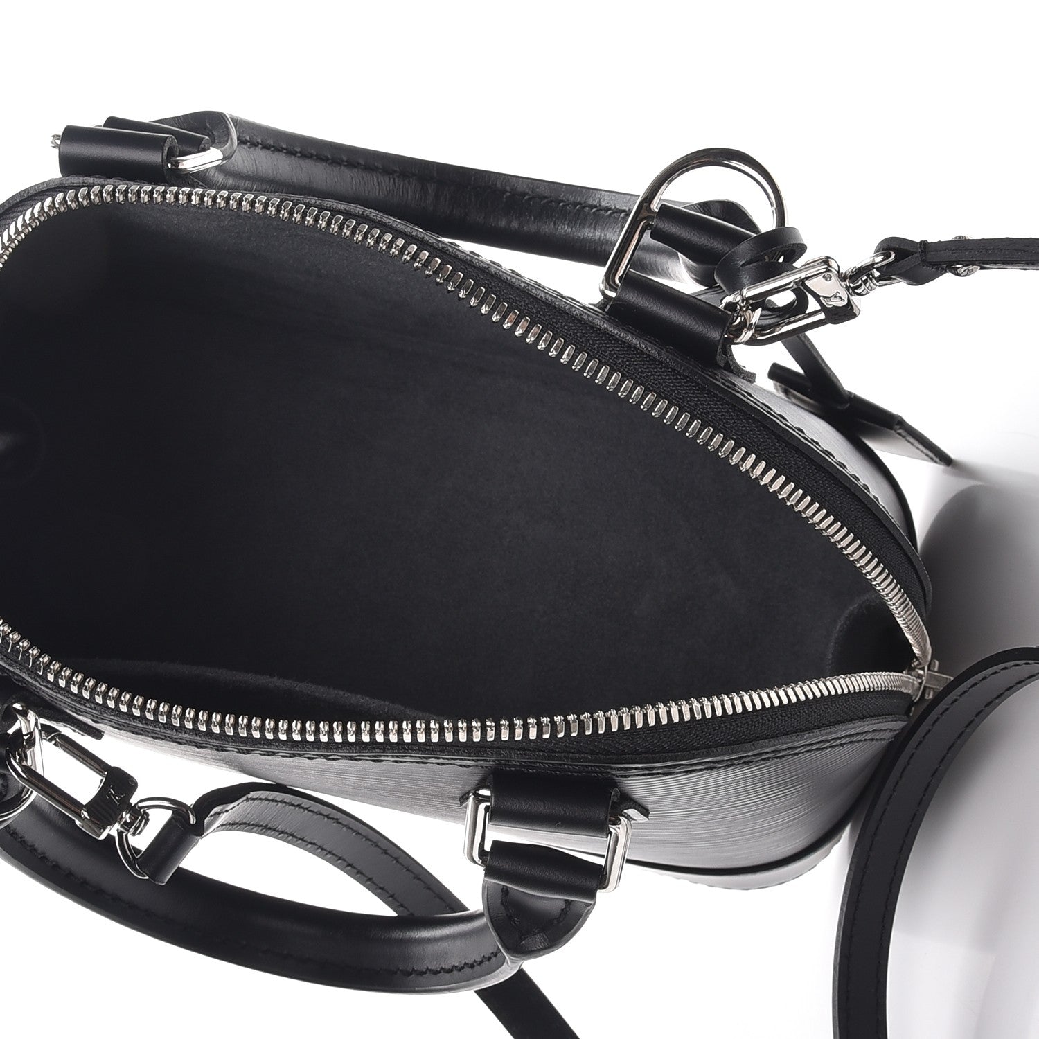 Louis Vuitton Epi Alma BB Black 6 of 8