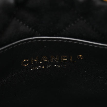 Chanel Metallic Calfskin Macrame Mini Chanel 22 Gold 6 of 10