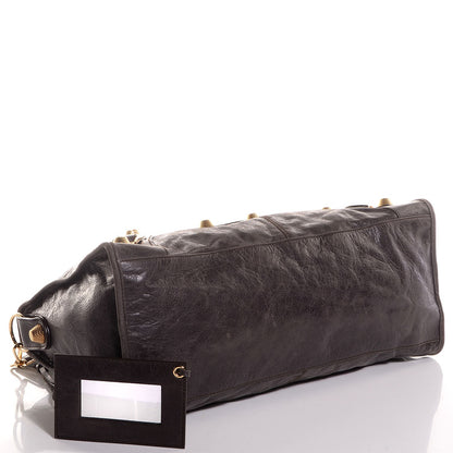 Balenciaga Agneau Giant 21 Gold Hardware Part Time Charbon 12 of 16
