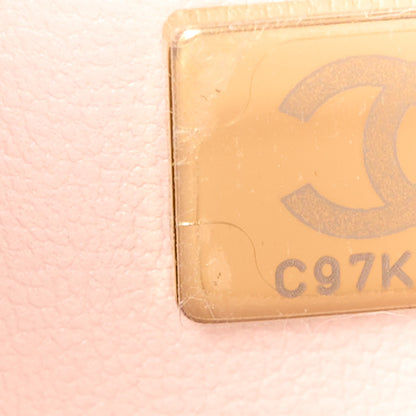 Chanel Caviar Quilted Medium Double Flap Light Beige 8 of 12