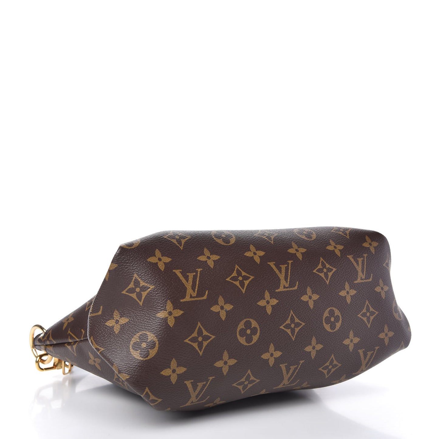 Monogram Flower Zipped Tote PM Black