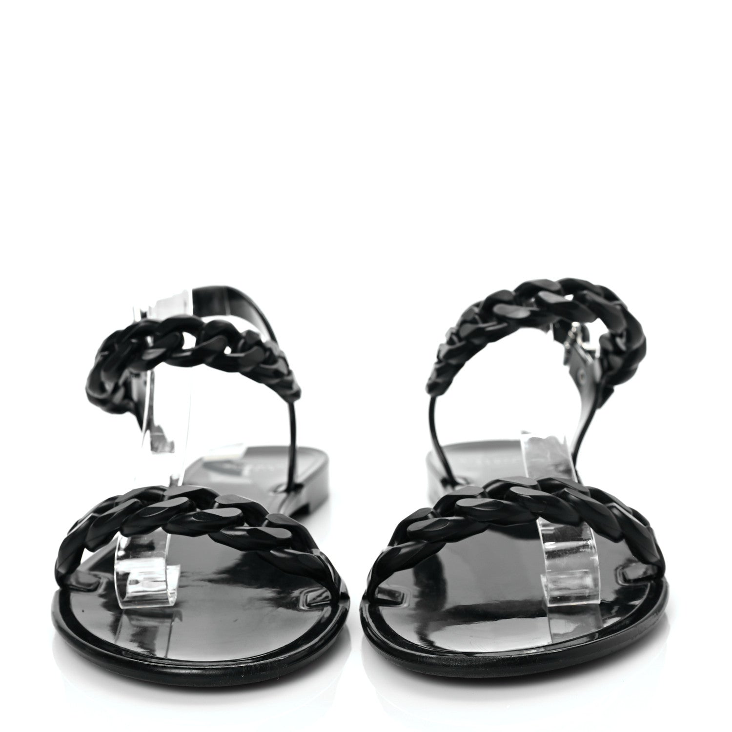 Givenchy Jelly Chain Nea Sandal Flats 40 Black 2 of 8
