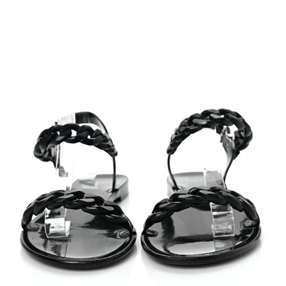 Givenchy Jelly Chain Nea Sandal Flats 40 Black 2 of 8