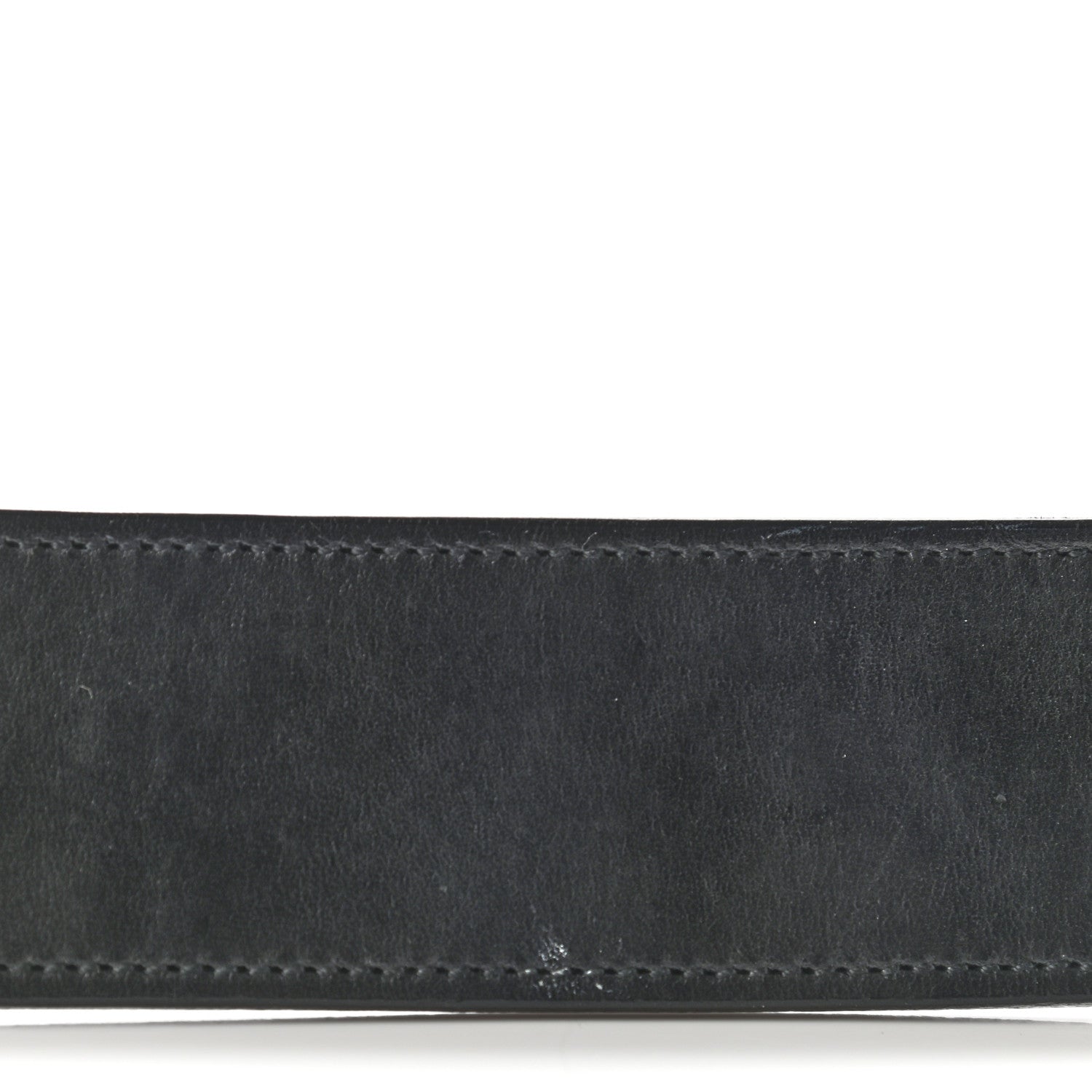 Gucci Calfskin Interlocking G Belt 95 38 Black 7 of 9