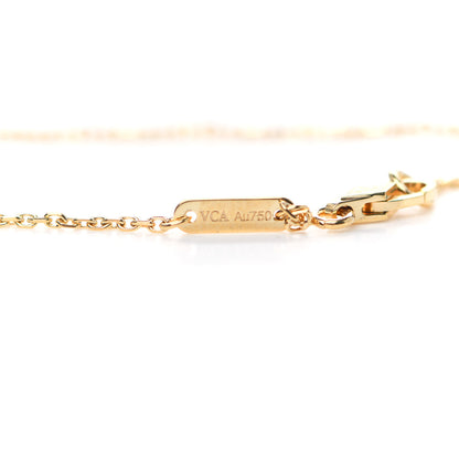 Van Cleef & Arpels 18K Yellow Gold Diamond Mini Frivole Bracelet 6 of 7