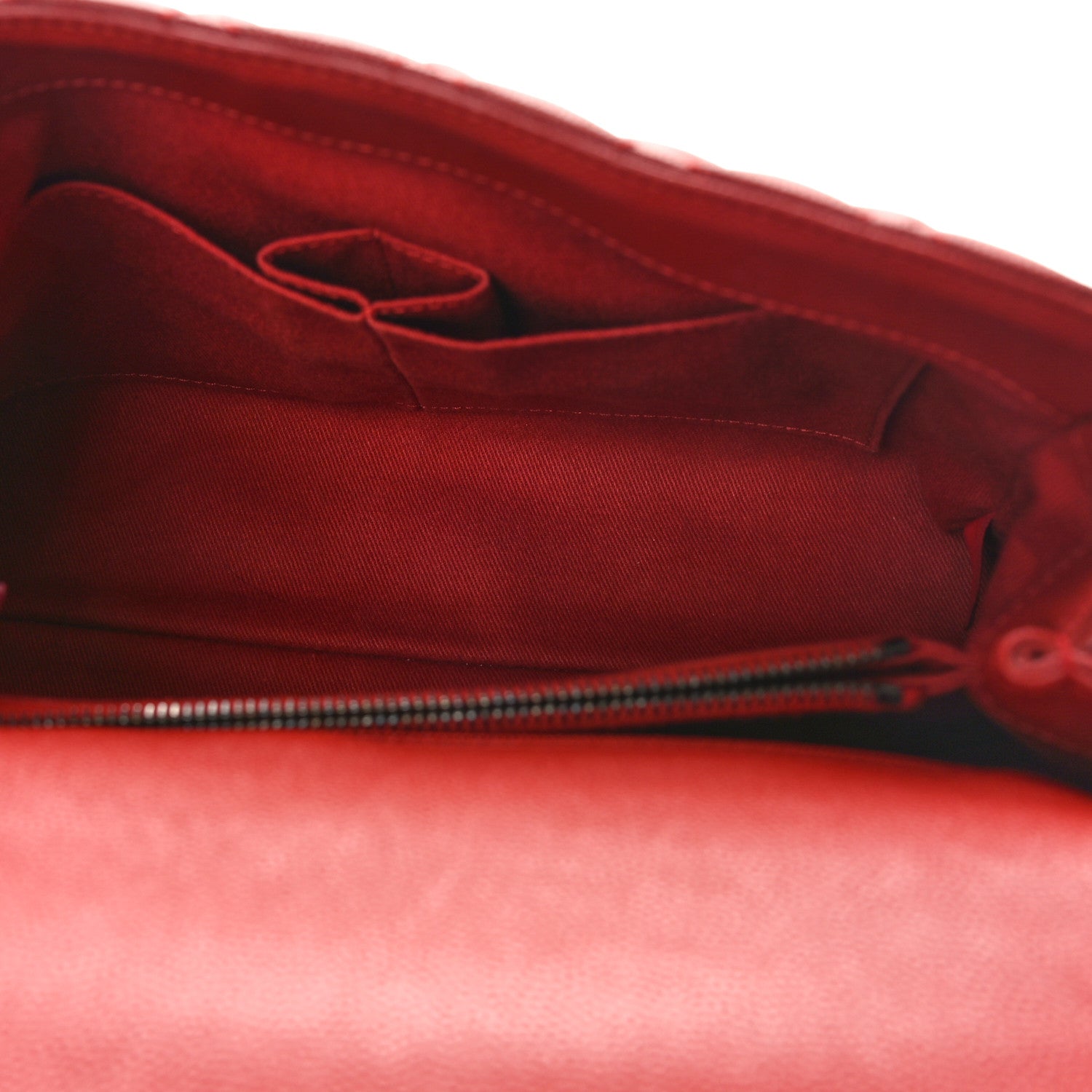 Chanel Caviar Quilted Small Coco Handle Flap Dark Red 5 of 9