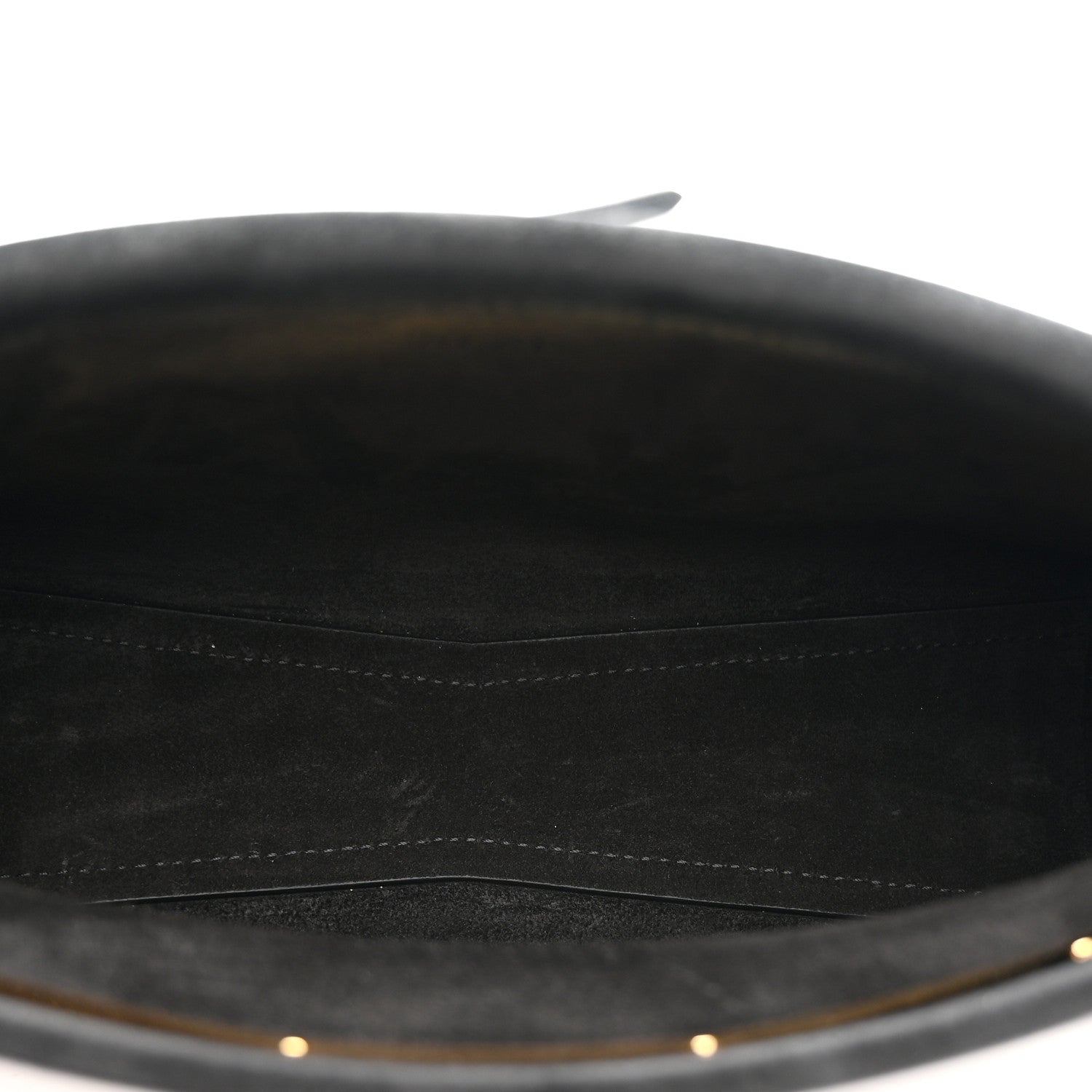 Alaia Suede Le Click East West Small Bag Black 5 of 9