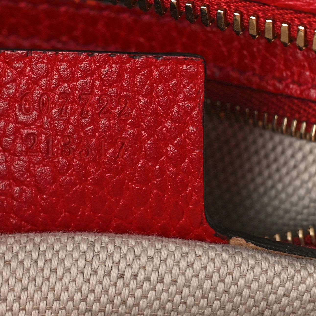Dollar Calfskin Medium Soho Top Handle Satchel Hibiscus Red