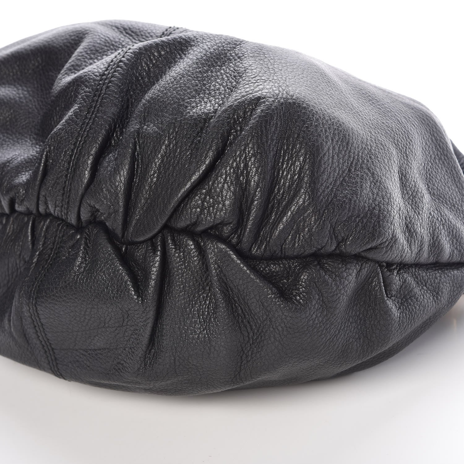 Gucci Pebbled Calfskin Medium Jungle Hobo Black 9 of 9