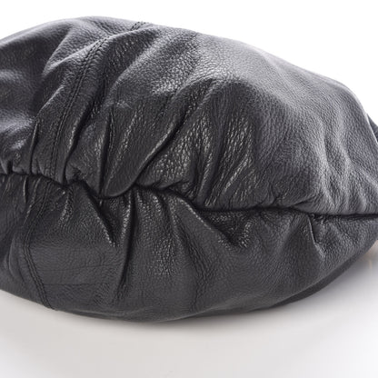 Gucci Pebbled Calfskin Medium Jungle Hobo Black 9 of 9