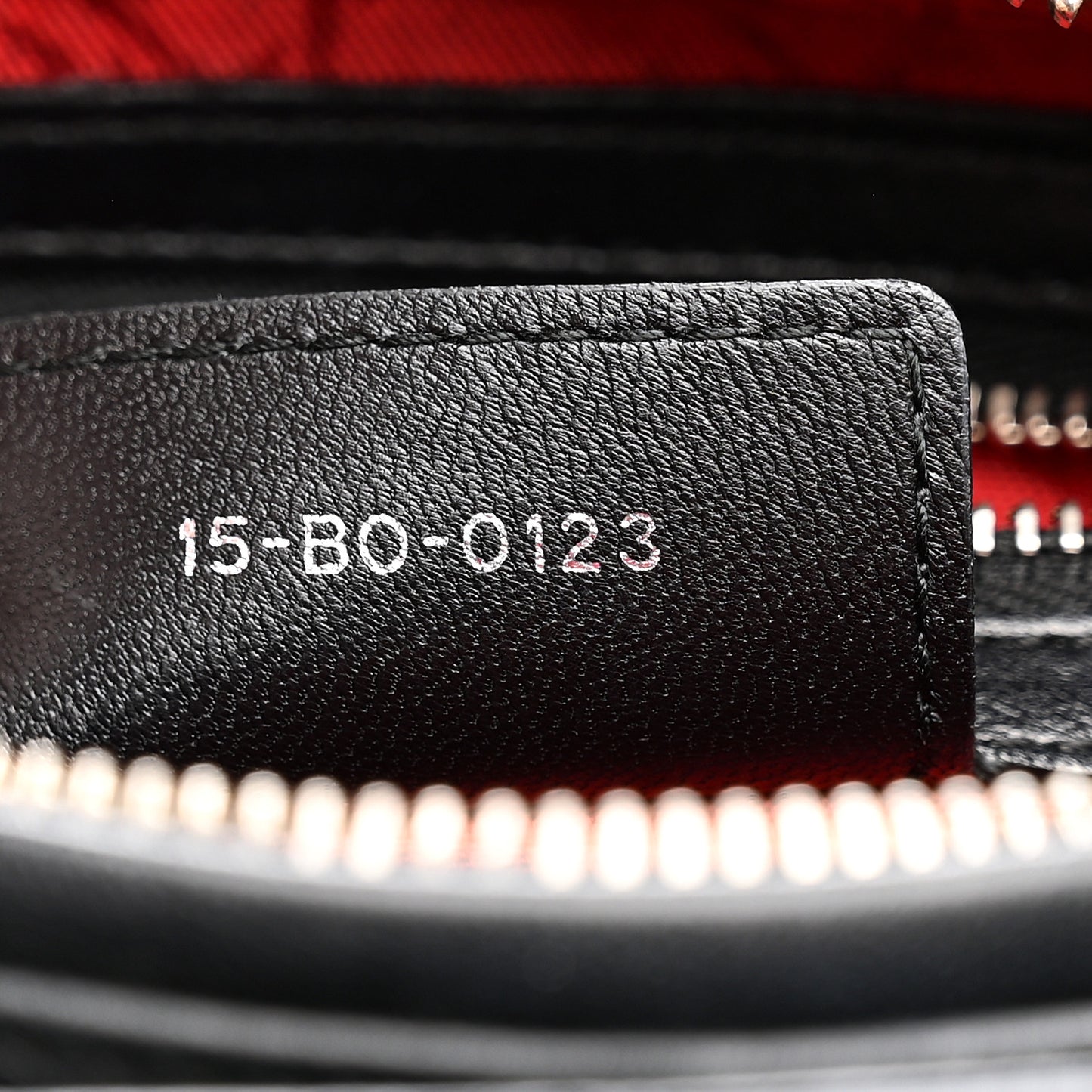 Lambskin Cannage Medium Lady Dior Black