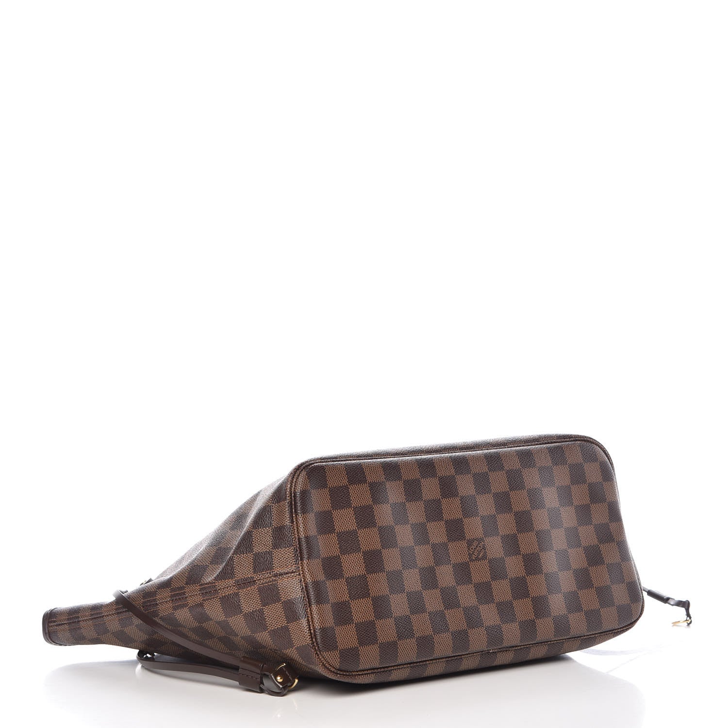 Louis Vuitton Damier Ebene Neo Neverfull MM Rose Ballerine 4 of 16