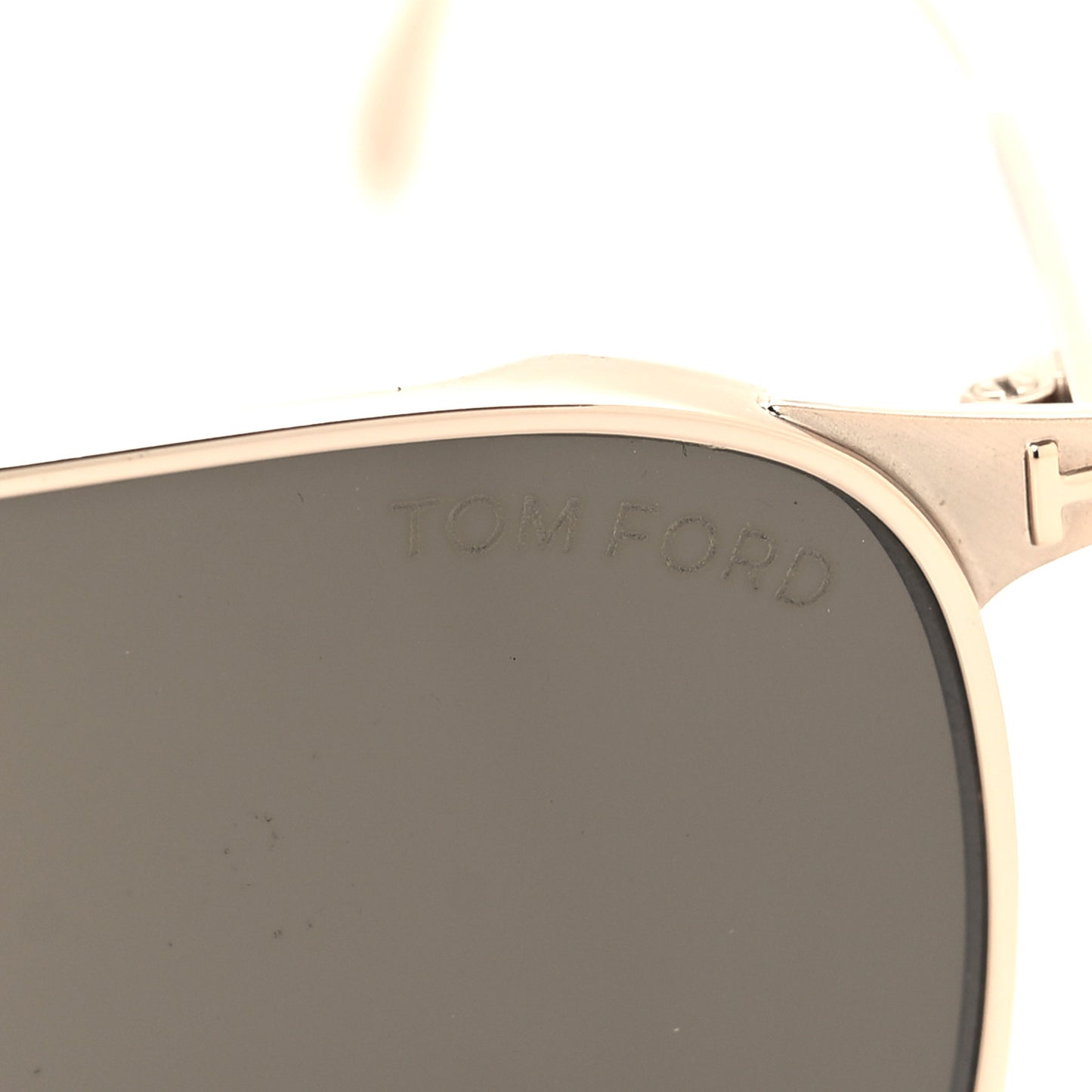 Metal Aviator Sunglasses TF692 Gold