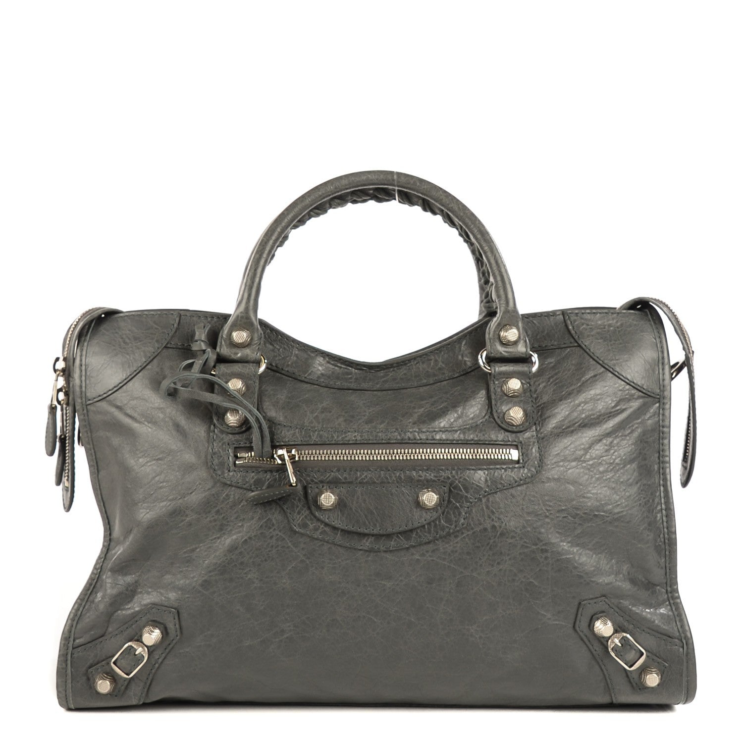 Balenciaga Agneau Giant 12 Silver Hardware City Gris Tarmac 1 of 12