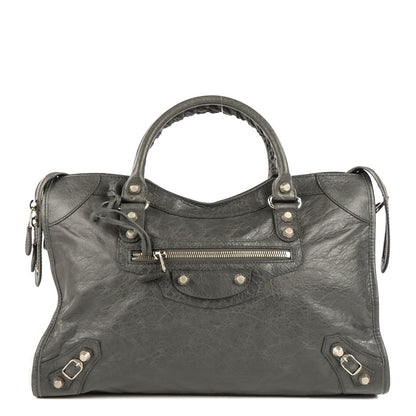 Balenciaga Agneau Giant 12 Silver Hardware City Gris Tarmac 1 of 12