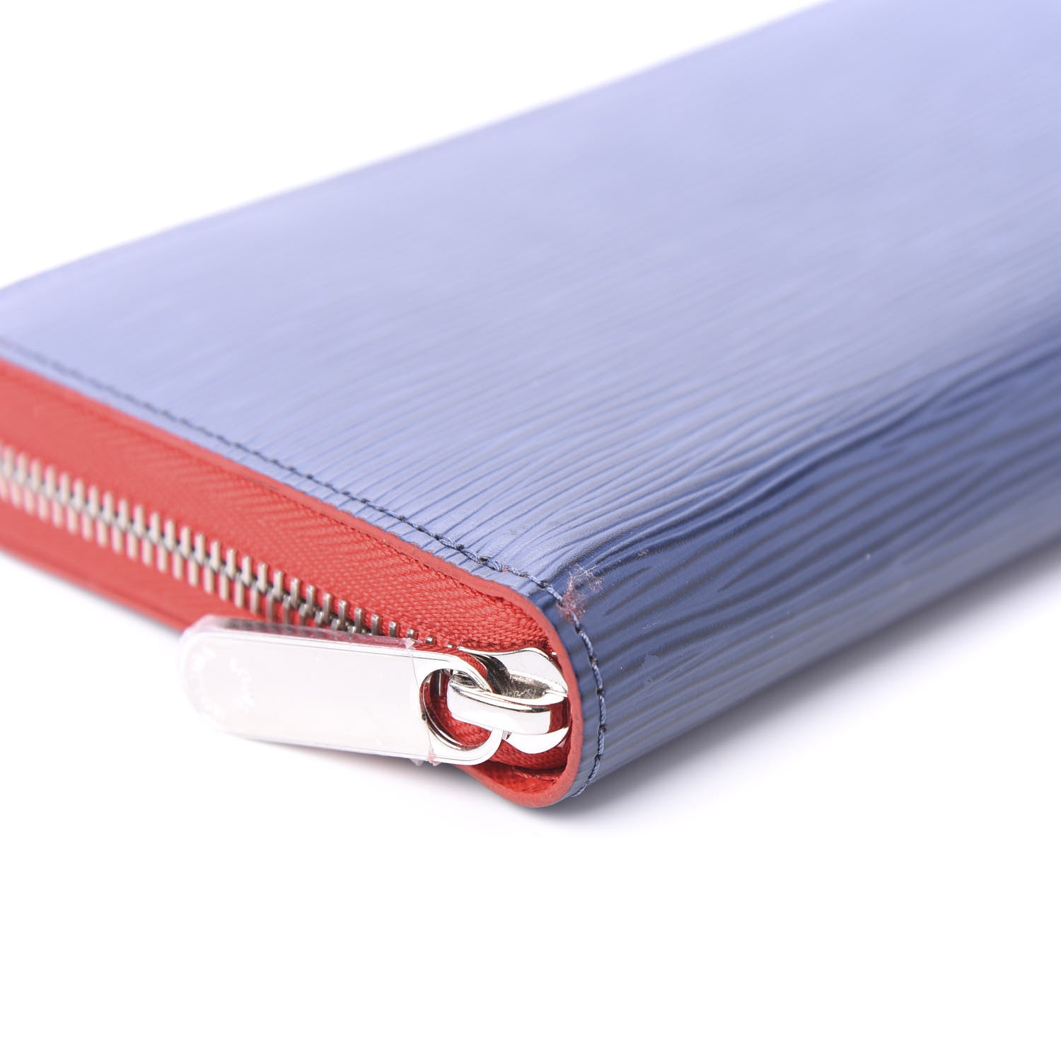 Louis Vuitton Epi Zippy Wallet Cobalt Coquelicot 6 of 10