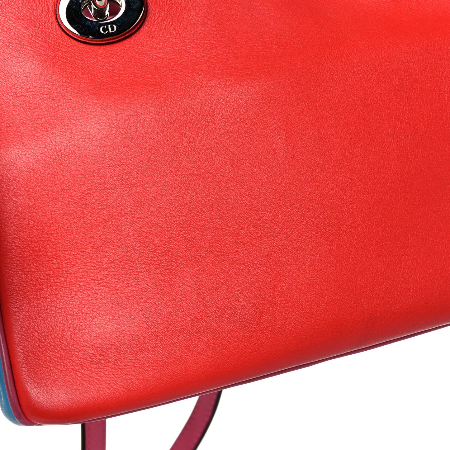 Calfskin Tri-Color Mini Diorissimo Tote