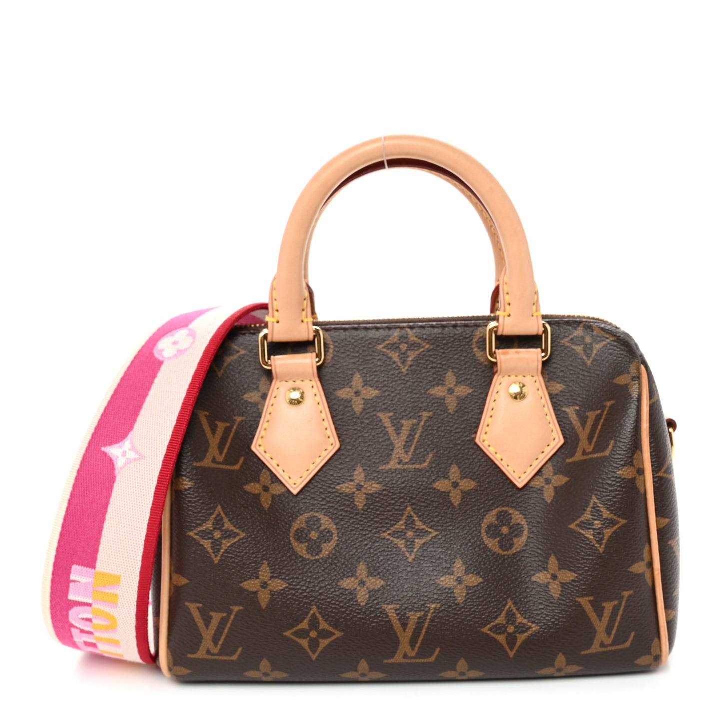 Monogram Speedy Bandouliere 20 Fuchsia