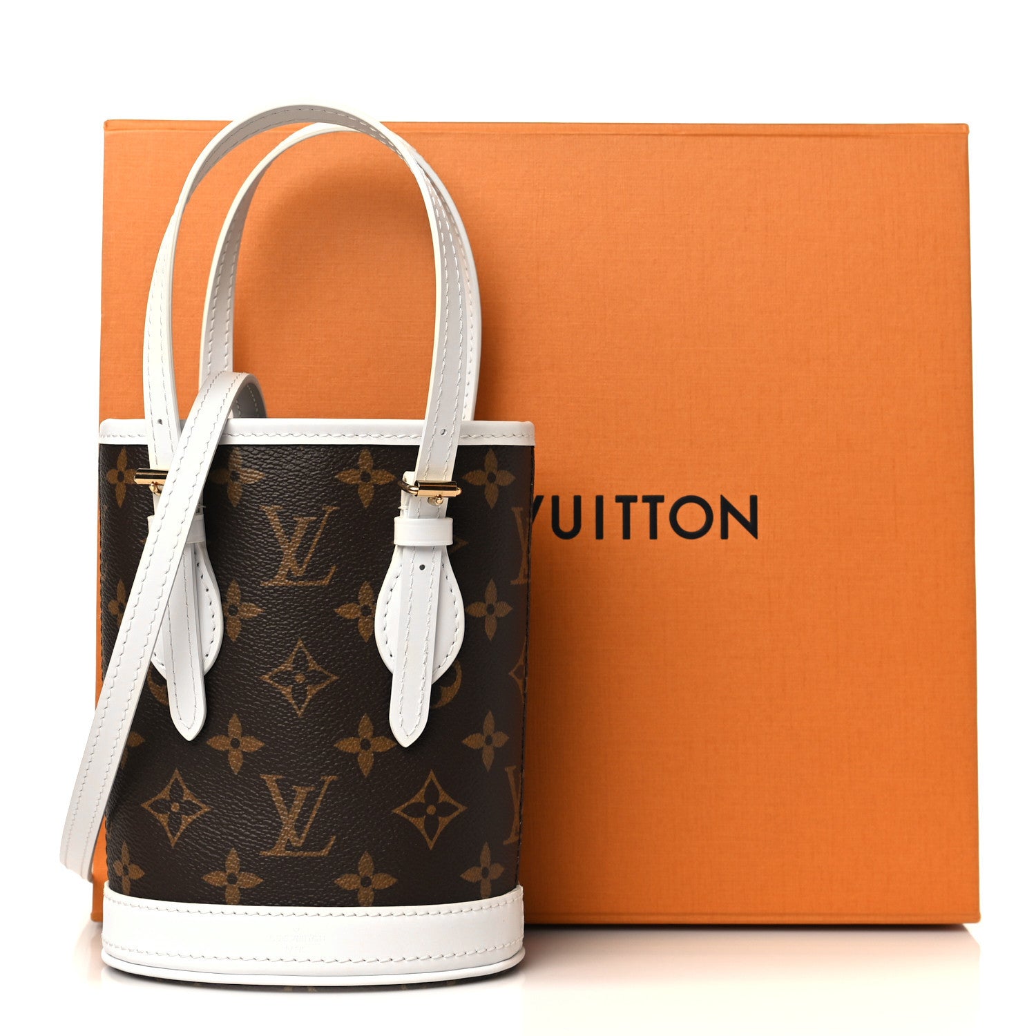 Louis Vuitton Monogram LV Match Nano Bucket Bag White 9 of 9