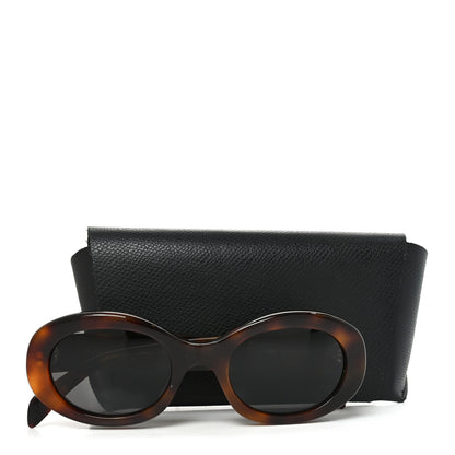 Celine Acetate Triomphe 01 Sunglasses CL 40194U Tortoise 7 of 7