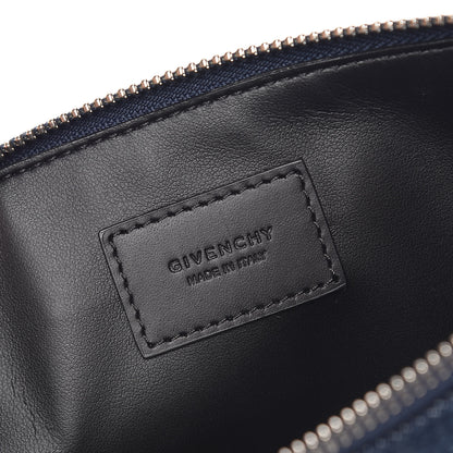 Givenchy Denim Medium Logo Pouch Blue 6 of 9