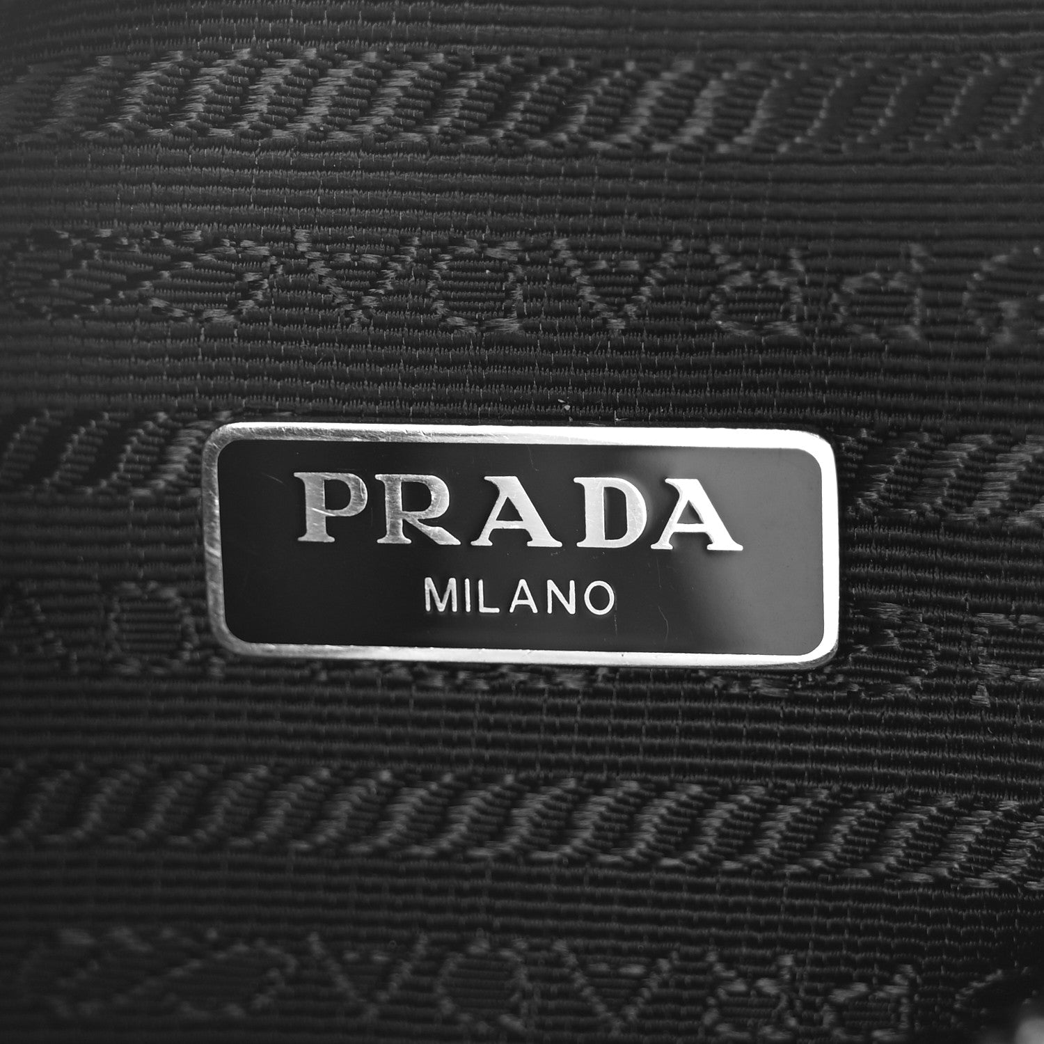 Prada Tessuto Nylon Mini Re-Edition 2000 Bag Black 6 of 11