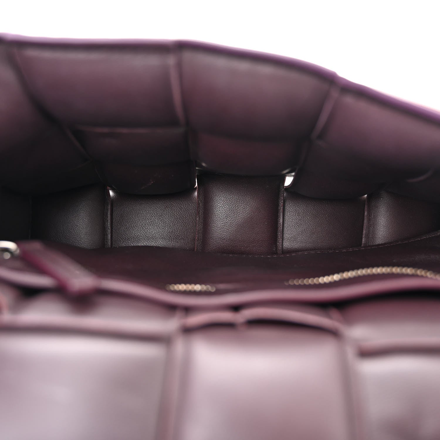 Bottega Veneta Glossy Nail Polish Nappa Maxi Intreccio Padded Cassette Crossbody Bag Holographic 5 of 13