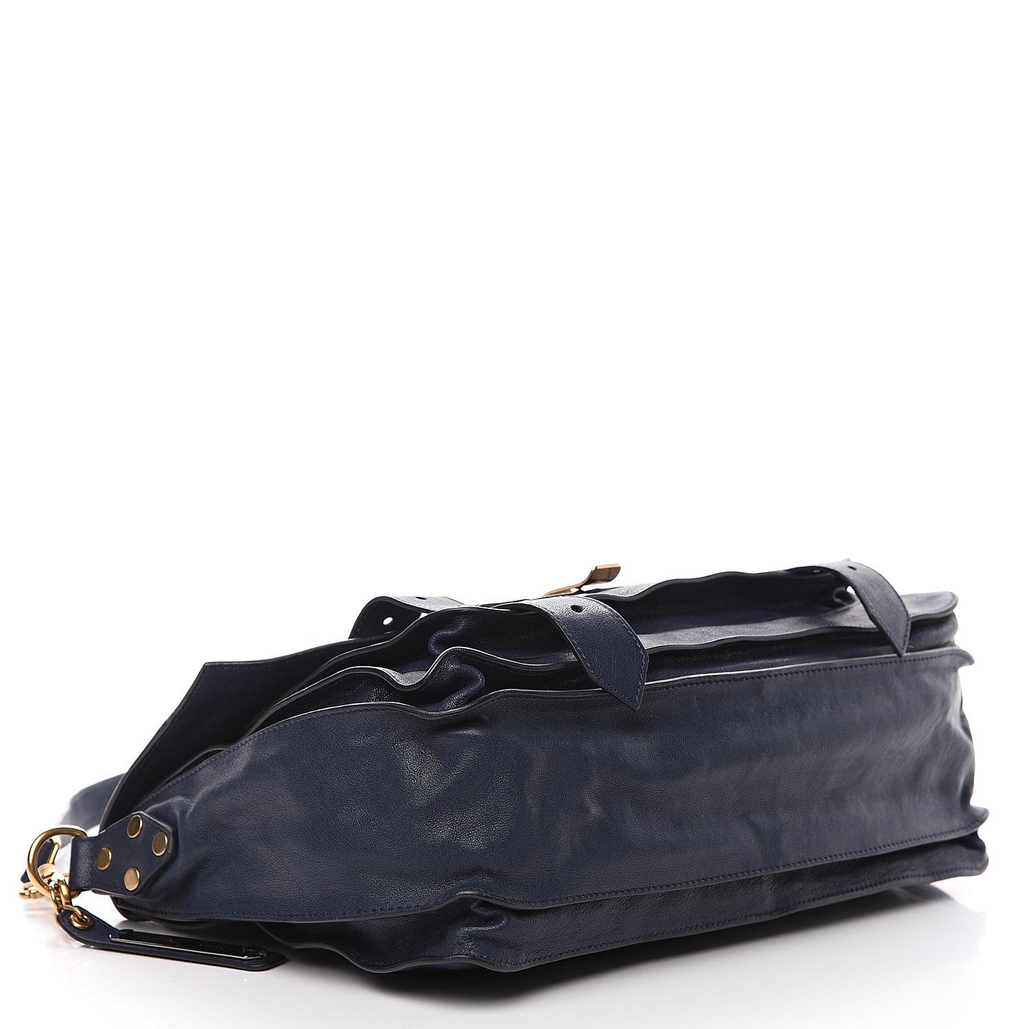 Proenza Schouler Lambskin Medium PS1 Satchel Midnight 3 of 9