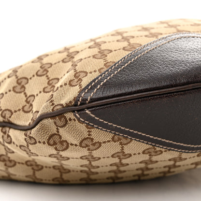 Gucci Monogram Large Princy Hobo Dark Brown 9 of 12