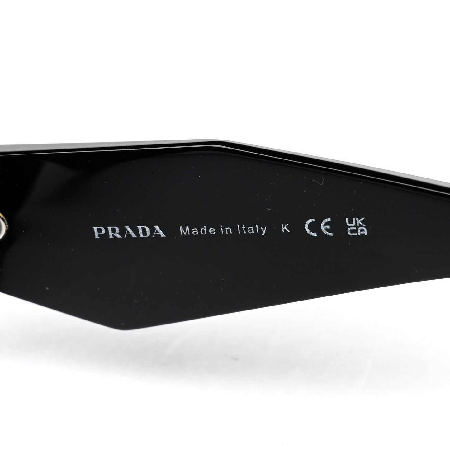 Acetate Symbole Sunglasses SPR 17W Black