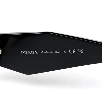 Prada Acetate Symbole Sunglasses SPR 17W Black 5 of 7