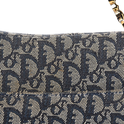 Christian Dior Monogram Saddle Bag Black 13 of 15