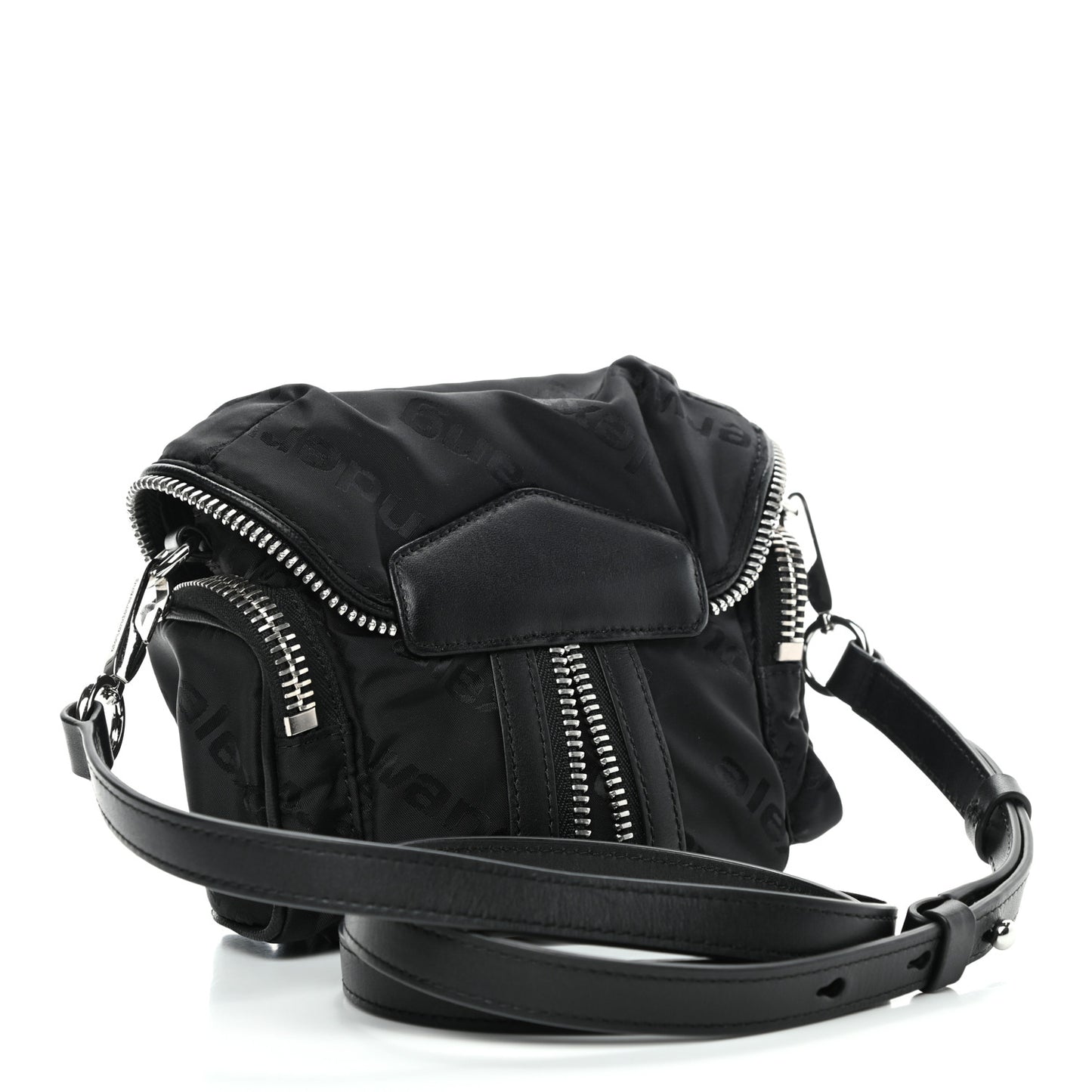 Jacquard Logo Micro Marti Crossbody Black