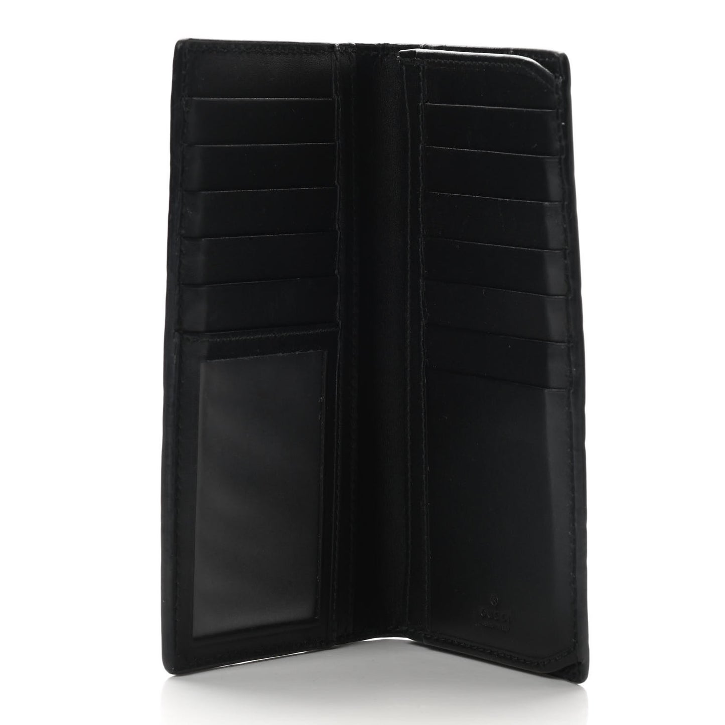 Guccissima Long Wallet Black