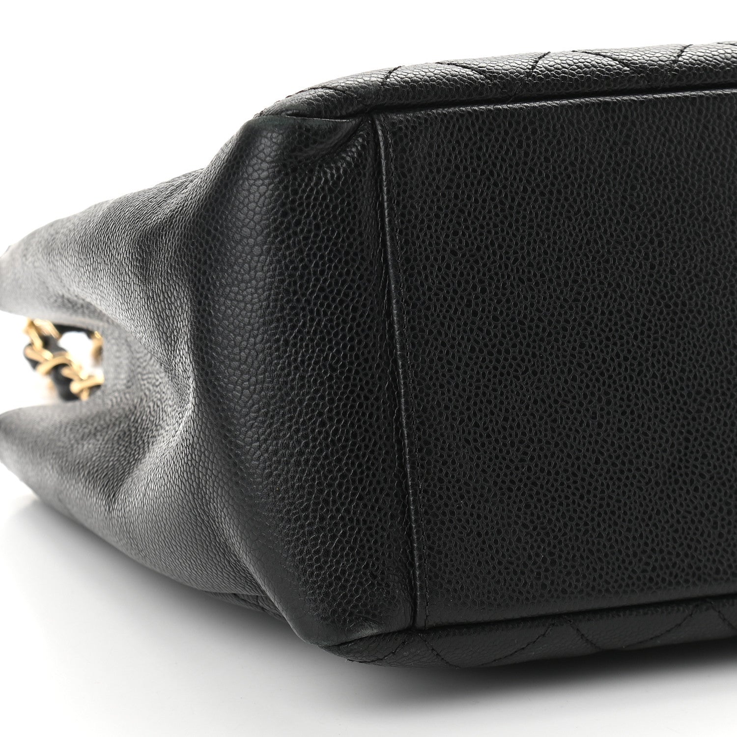 Chanel Caviar Quilted Grand Shopping Tote GST Black 7 of 8