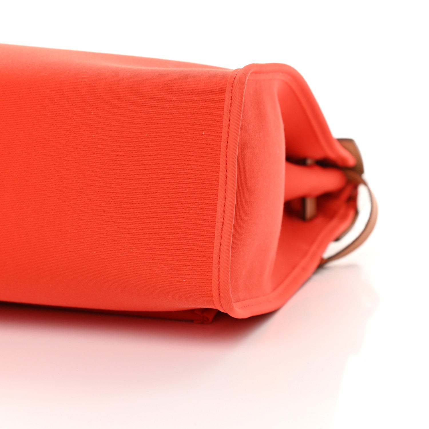 Hermes Vache Hunter Toile Militaire Herbag Zip 31 PM Bougainvillea Fauve 14 of 16