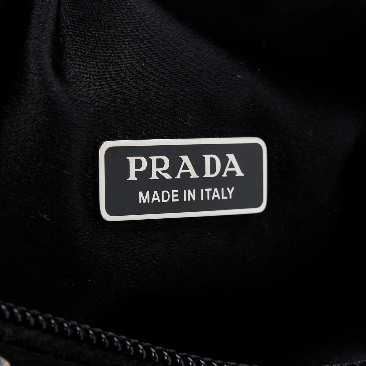 Prada Satin Crystal Mini Re-Edition 2000 Bag Cristal 6 of 12