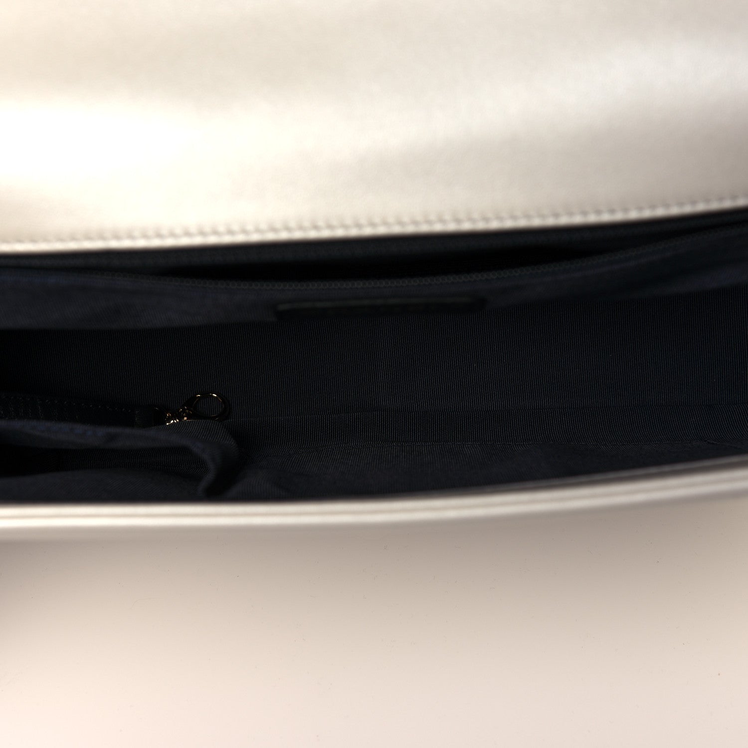 Chanel Lambskin Embossed New Medium Boy Cube Flap White 4 of 6