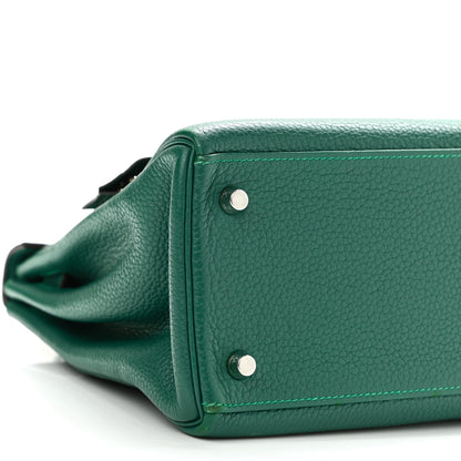 Hermes Taurillon Clemence Kelly Retourne 28 Malachite 9 of 14