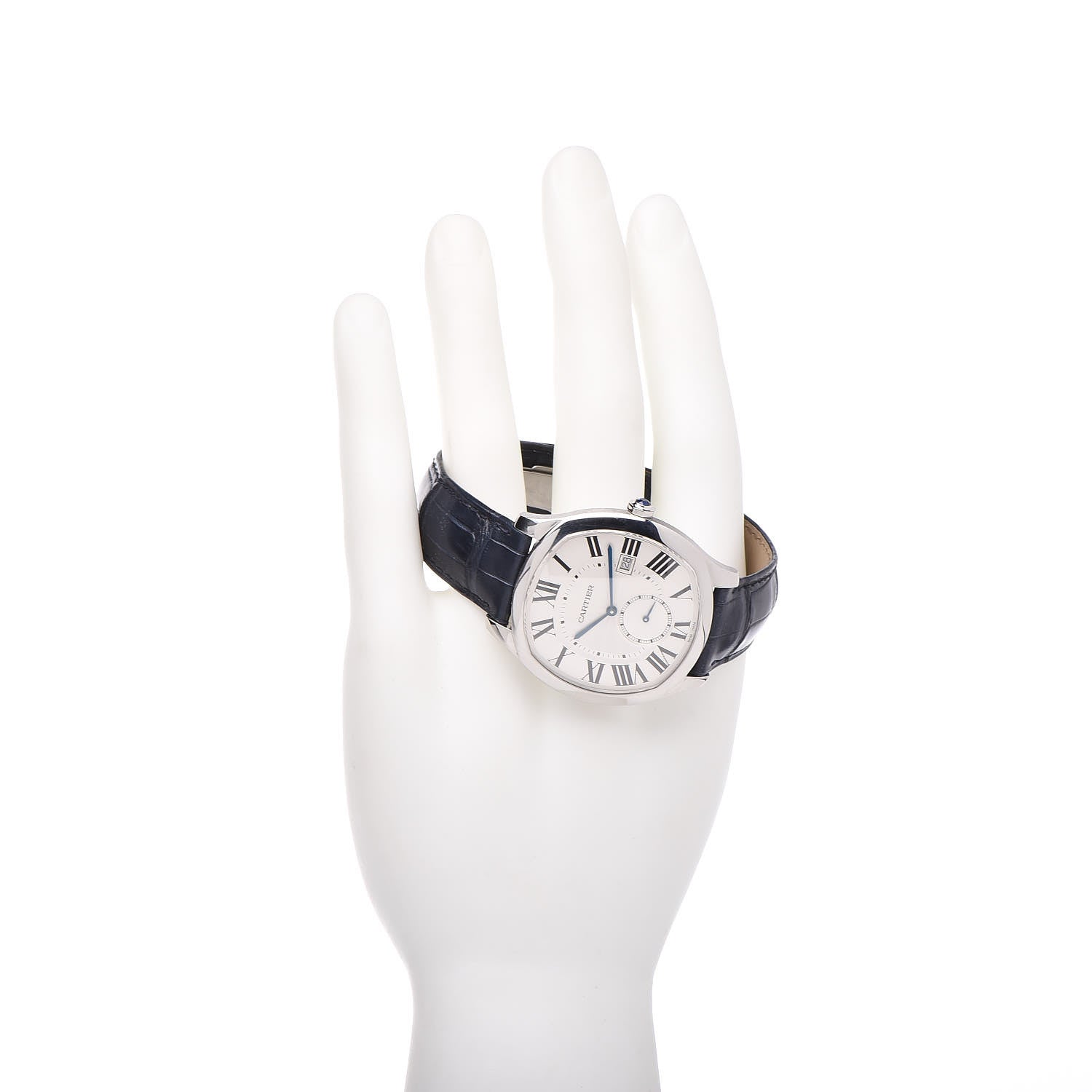 Cartier Stainless Steel Alligator 41mm Drive De Cartier Automatic Watch 2 of 9