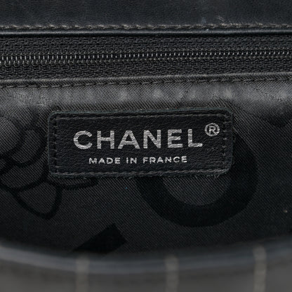 Chanel Lambskin Vertical Quilted Medium Single Flap Black 6 of 12