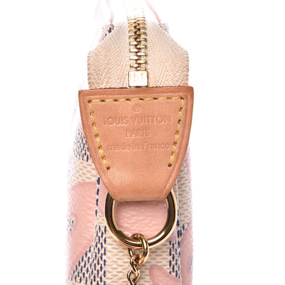 Louis Vuitton Damier Azur Tahitienne Mini Pochette Accessories 7 of 9