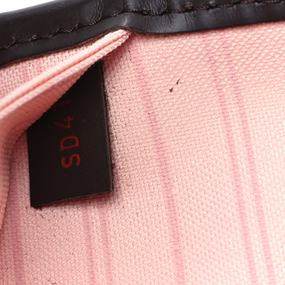 Louis Vuitton Damier Ebene Neo Neverfull MM Rose Ballerine 8 of 12