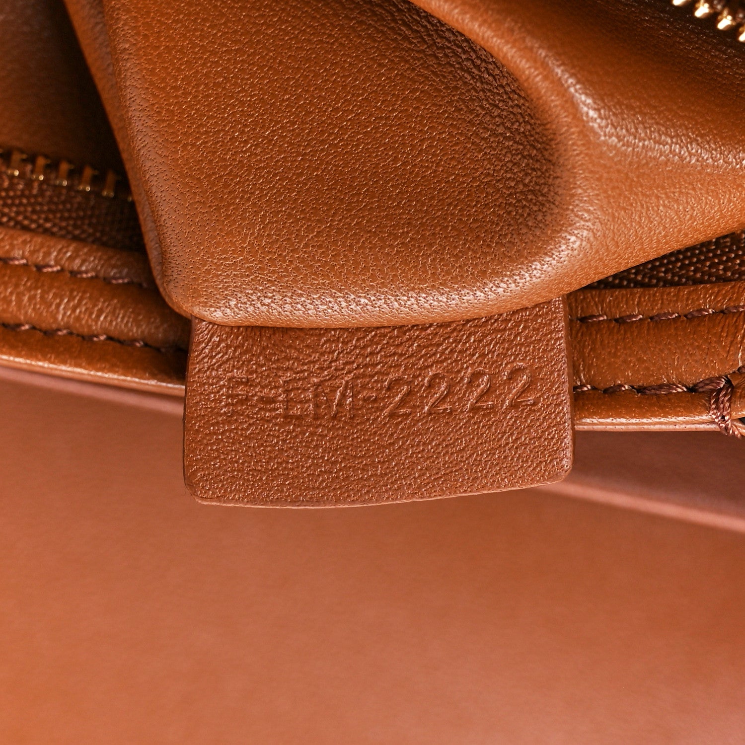 Celine Triomphe Canvas Calfskin Medium Triomphe Bag Tan 8 of 13