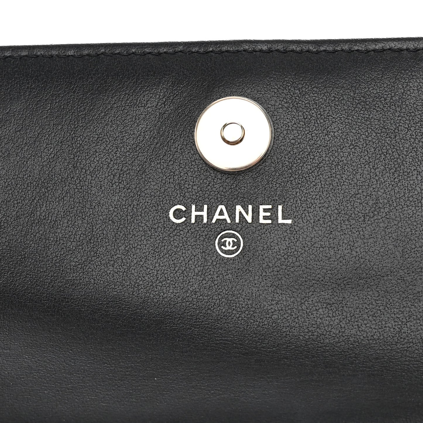 Calfskin Quilted Maxi Pearls Clutch With Chain Black