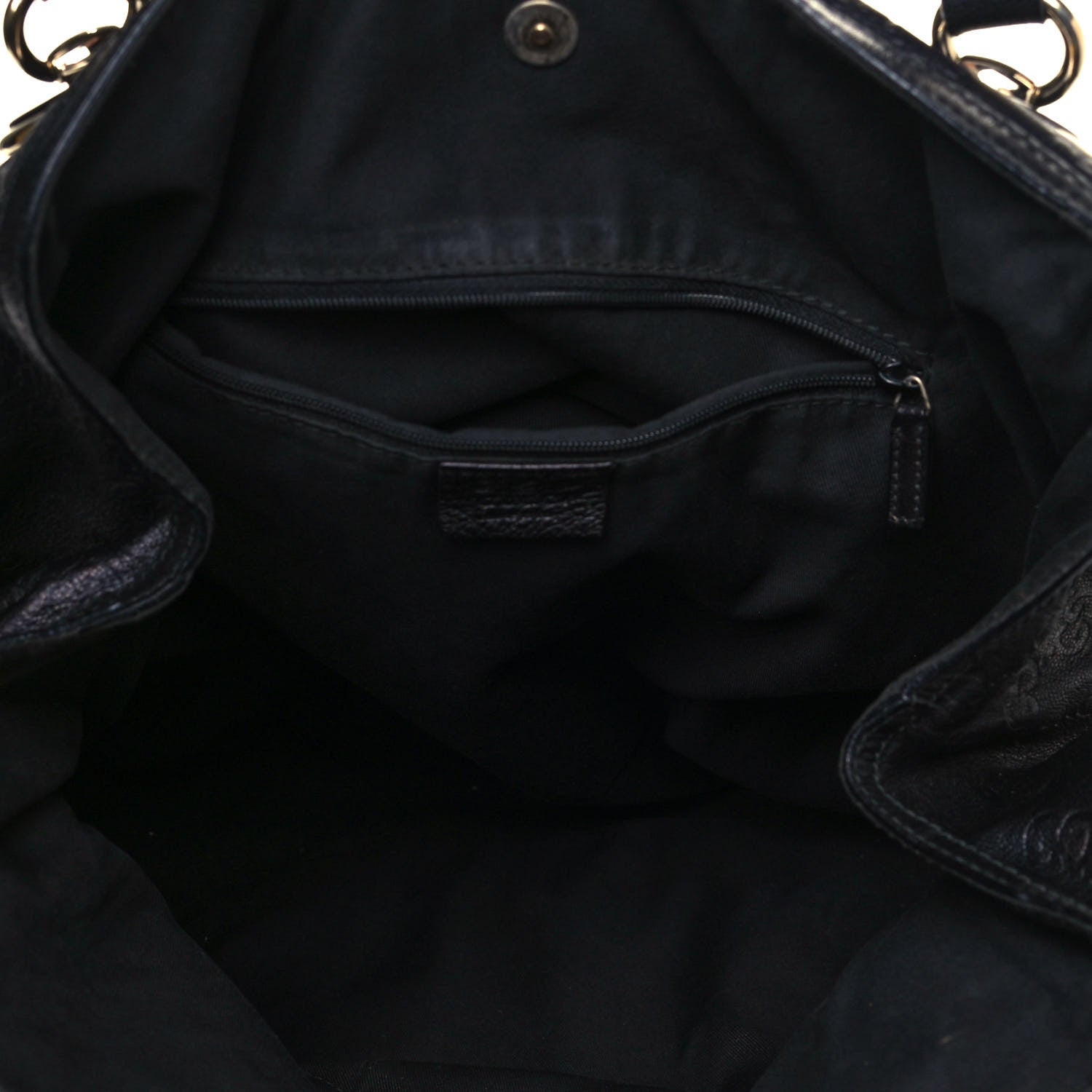 Gucci Guccissima Full Moon Tote Black 5 of 11