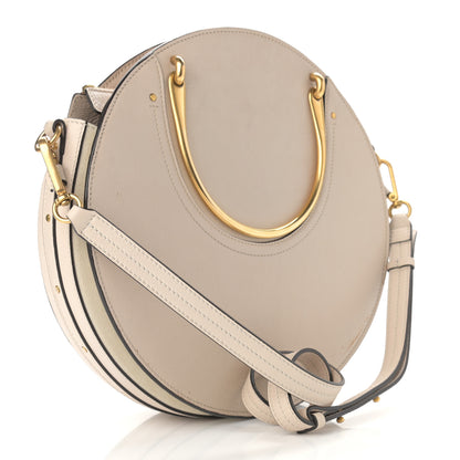 Chloe Goatskin Suede Medium Pixie Bag Abstract White 3 of 10