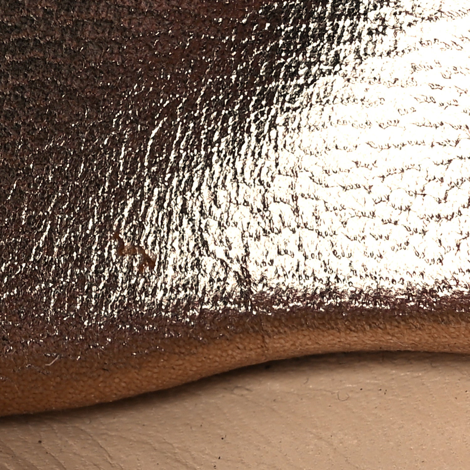 Jimmy Choo Metallic Embossed Calfskin Pacific 120mm Peep-Toe Cork Wedge Sandal 36 Gold 12 of 12