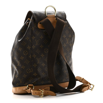 Louis Vuitton Monogram Montsouris GM Backpack 3 of 9