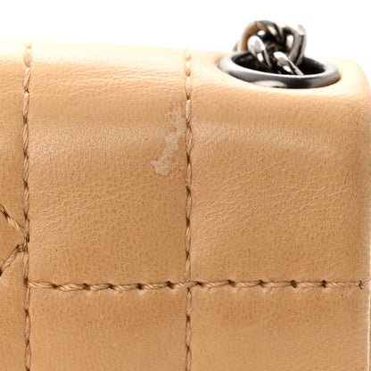 Chanel Lambskin Quilted Messenger Flap Beige 13 of 19